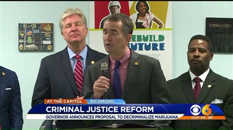 Northam Proposes Sweeping Criminal Justice Reforms Youtube