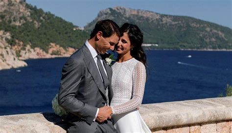 Nadal distribuye las primeras fotos de su boda con Mery Perelló