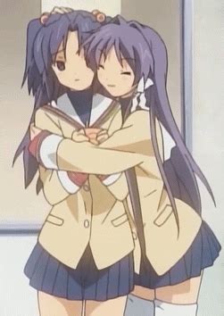 Fujibayashi Kyou And Ichinose Kotomi Clannad Danbooru