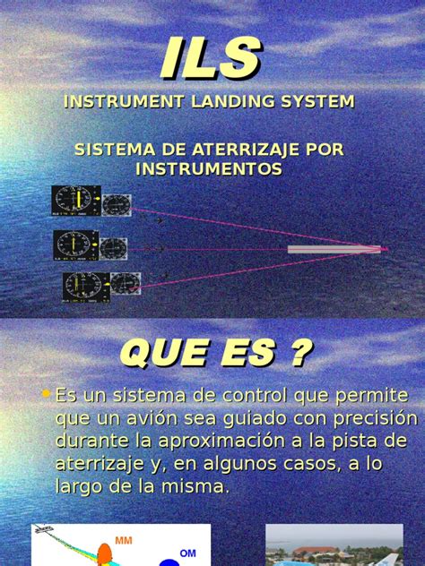 Sistemas Navegacion Ils Y Dme Telecomunicaciones Aviación