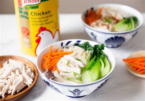 Chinese Chicken Wonton Noodle Soup Healthy Nibbles By Lisa Lin