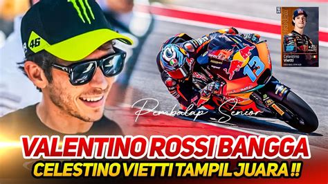 VALENTINO ROSSI BANGGACELESTINO VIETTI JUARA SUKSES TAKLUKAN MESIN