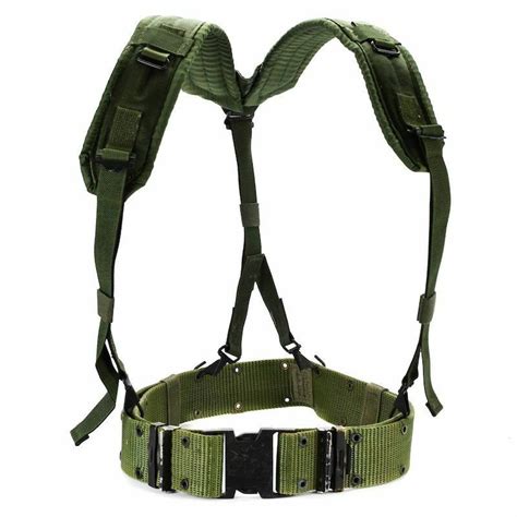 Us Military Alice Lc1 Lc2 Suspenders Od Belt Sold Separately Ebay