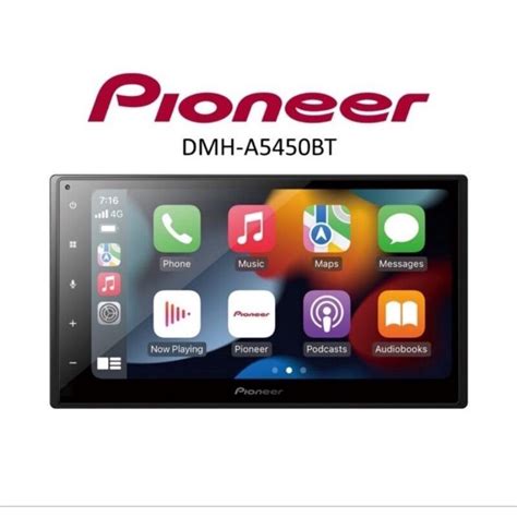 Pioneer Dmh A Bt Inch Car Player With Wireless Apple Carplay