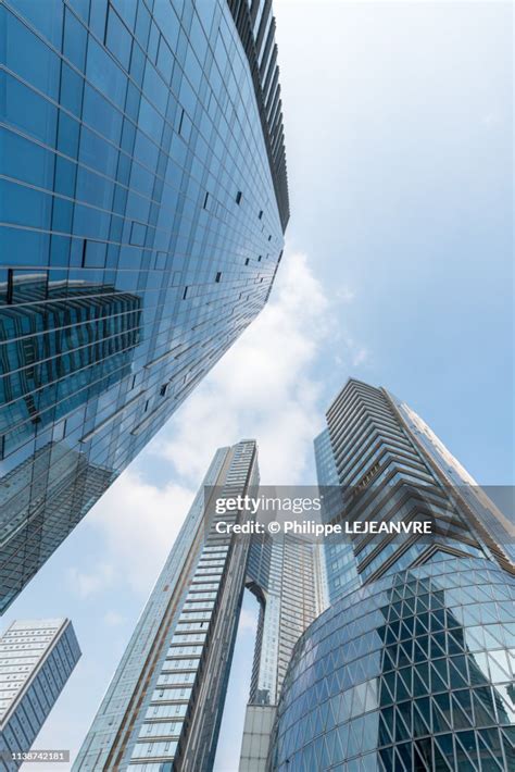 Glass Modern Skyscrapers Against Sun High Res Stock Photo Getty Images