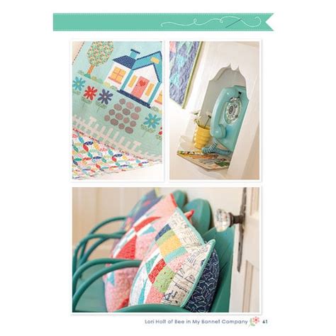 Pattern Book Quilters Cottage By Lori Holt The Singer Featherweight