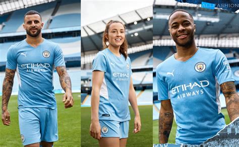 Manchester City 202122 Puma Home Kit Football Fashion