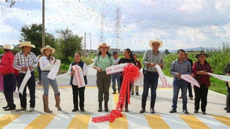 Entregan Cuatro Obras De Movilidad En Almoloya De Ju Rez