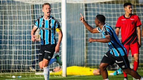 Como assistir AO VIVO Athletico PR x Grêmio pela Copa do Brasil Sub 20