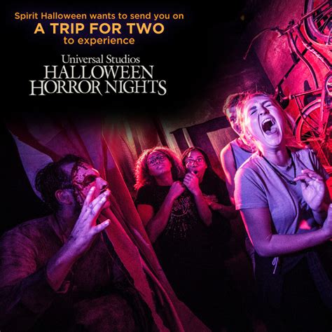 Spirit Halloween Giving Away A Trip To Universal‘s Halloween Horror