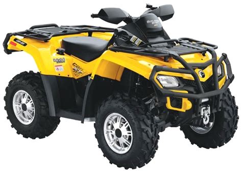 Can Am Brp Outlander Xt Specs Performance Photos