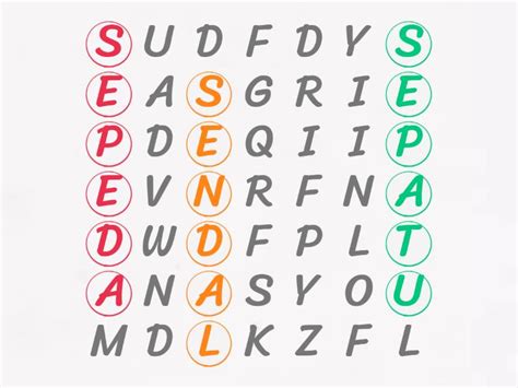 TEKA TEKI SILANG BIOLOGI KELAS X Wordsearch