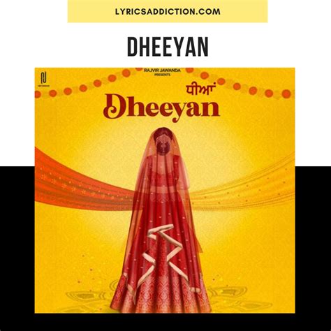 DHEEYAN SONG LYRICS RAJVIR JAWANDA LYRICS ADDICTION