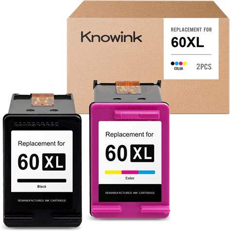 Knowink Cartucho De Tinta Remanufacturado Para Impresora Hp Xl