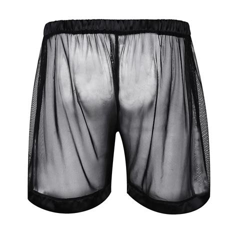 Hombre Lencer A Gay Wetlook Sexy Homme Sissy Ve A Trav S De Las Bragas De La Malla Suelta Sal N