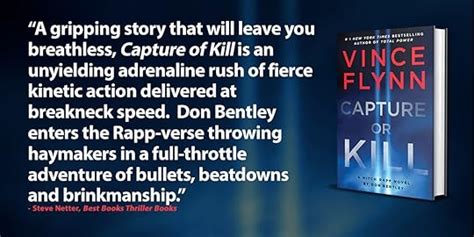 Capture Or Kill A Mitch Rapp Novel Book By Vince Flynn Goodreads