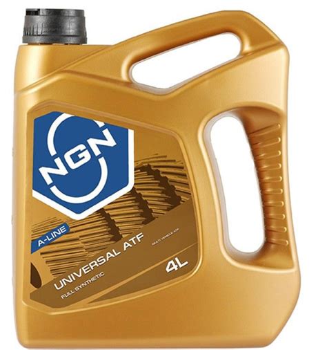 Масло трансмиссионное NGN UNIVERSAL ATF A-LINE 4л - купить по выгодной ...