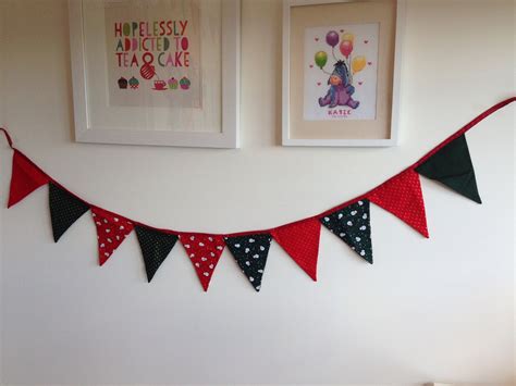 Christmas Bunting 1 Christmas Bunting Bunting Handmade