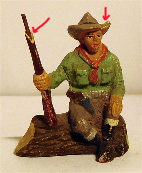 Durso Cowboy Sitzend Mit Gewehr Germantoys De