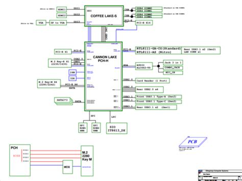 ECS B36H4-AD Rev 1.1 Schematic.PDF and BoardView.BRD - ECS - MB PC ...