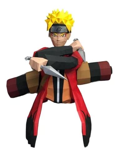 Naruto Para Armar Papercraft Formato Digital Pdf