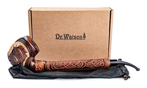 Pipa Tabaco Dr Watson Pipa Para Fumar Tabaco De Madera Ch Cuotas