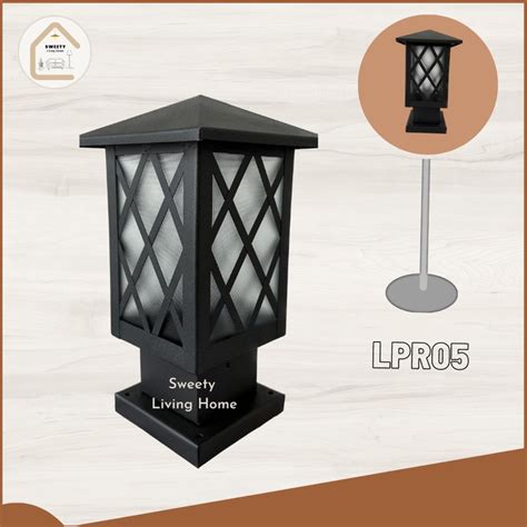 Jual Lampu Pilar Pagar Atap Rumah Lampu Pagar Minimalis Lampu