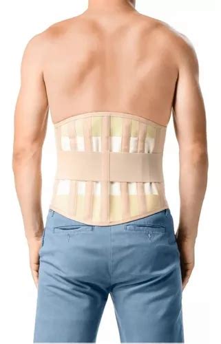 Faja Sacro Lumbar Alta Con Ballenas Flexibles Reforzada