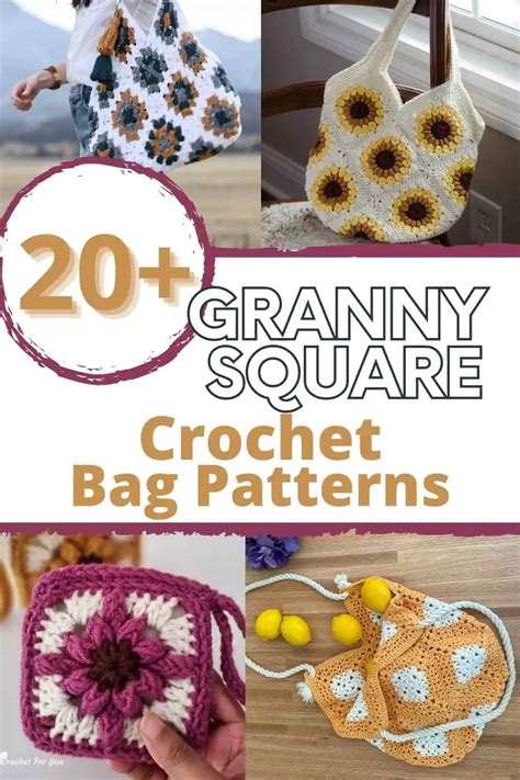 Free Granny Square Crochet Bag Patterns