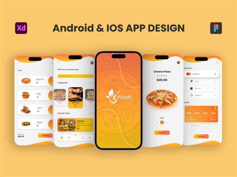 Design Visually Stunning Mobile App Ui Ux For Ios And Android By