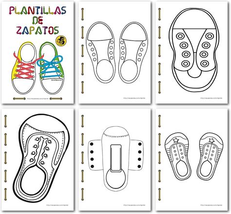 Plantilla Imprimible Para Atar Zapatos C Mo Aprender A Amarrar