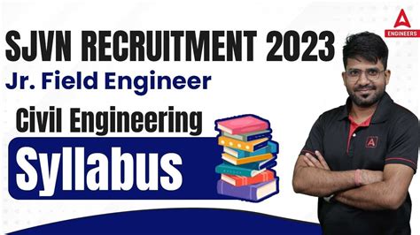 Sjvn Recruitment Jr Field Engineer Civil Engineering Syllabus