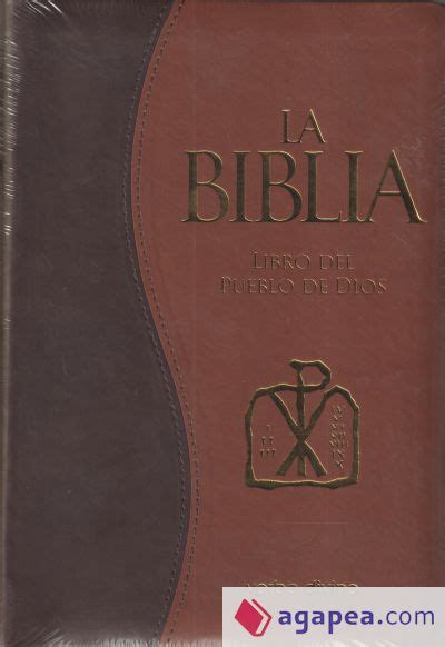 La Biblia Libro Del Pueblo De Dios Edicion Simil Piel Bitono