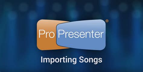 Three Ways To Import Song Lyrics Into Propresenter Church Media Blog