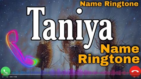 Miss Taniya Please Pick Up The Phonemiss Taniya Name Ringtone 476476