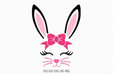 Bunny Svg Easter Svg Boy Girl Cute Easter Bunny Svg Bunny Svg