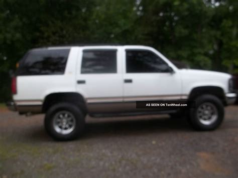 1998 Chevrolet Tahoe Lt Sport Utility 4 Door 5 7l
