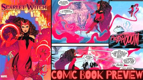 Comic Preview Scarlet Witch 1 Marvel Comics YouTube