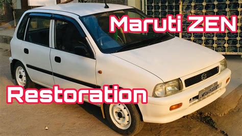 Maruti ZEN Restoration Maruti Zen Modified Maruti Suzuki White Zen