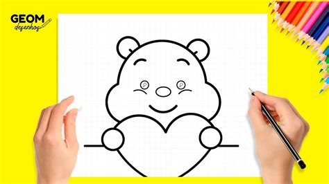 Como Desenhar E Colorir O Ursinho Pooh R Pido E F Cil How To Draw And