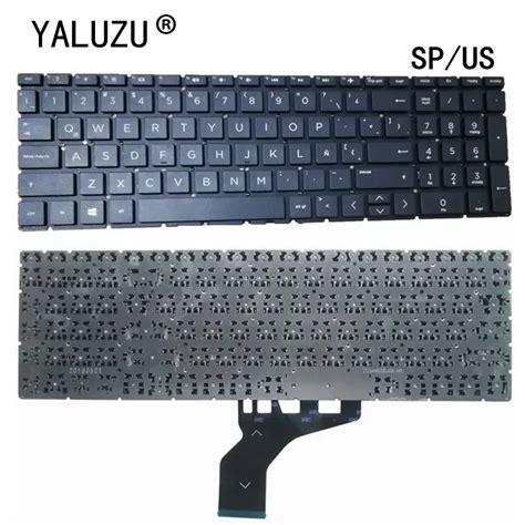 Us Sp Laptop Keyboard For Hp Pavilion 15 Da 15 Db 15 Dx Tpn C136 Tpn