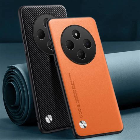 Capa Luxuosa De Couro Pu Para Xiaomi Redmi C C Traseira De