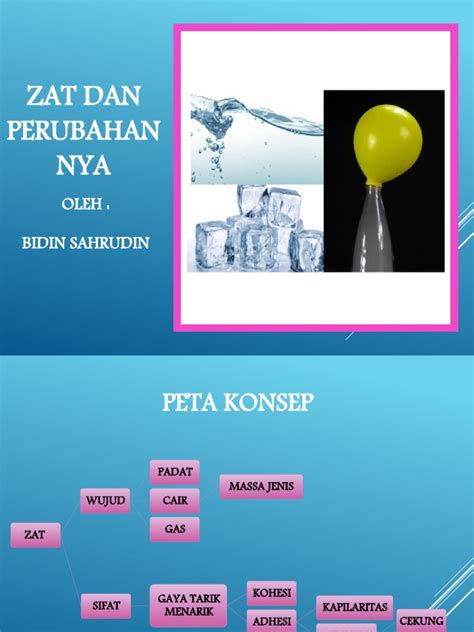 Zat Dan Perubahannya Pdf