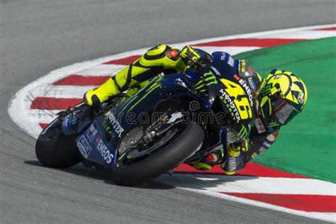 Valentino Rossi Grand Prix De La Catalogne MotoGP Au Circuit De La