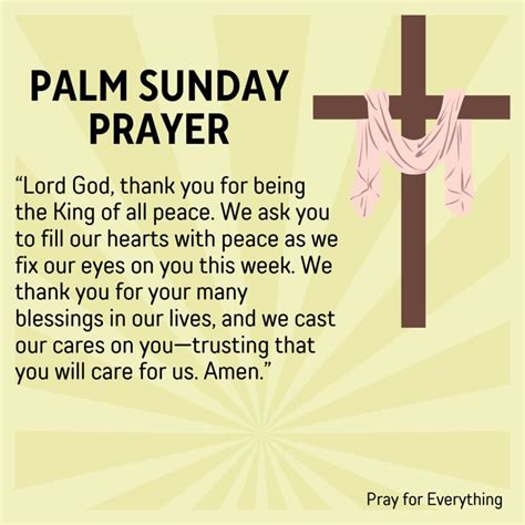 12 Palm Sunday Prayers