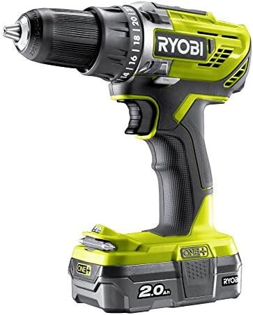 Ryobi R Pd Gz V One Cordless Combi Drill Starter Kit X