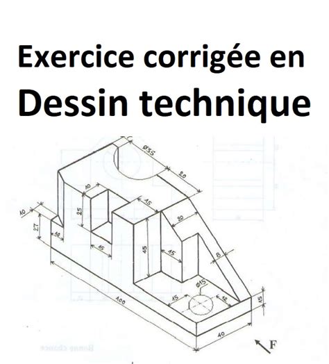 Dessin Technique Pdf Pdf Coursexercices Examens