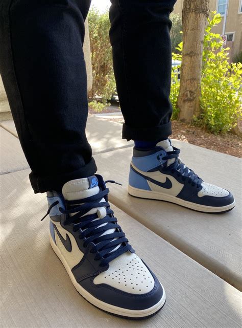 Jordan 1 High Obsidian Unc So Pleasing To Look At 🐐 Rsneakers