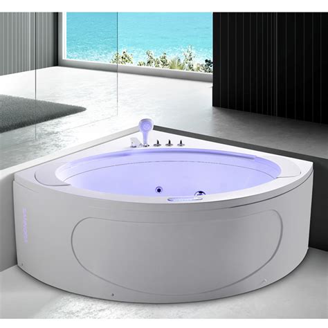 Luxury Bathroom Big Corner Massage Tub Bathtub 2 Person With Waterfall