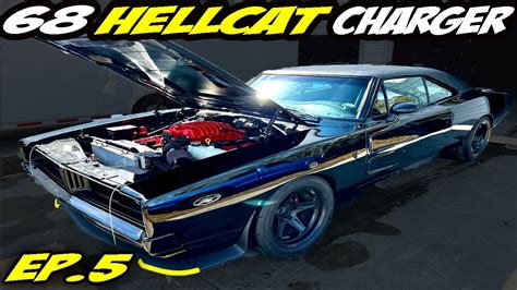 Getting This 1968 Dodge Charger Hellcat Swap To RUN EP5 YouTube